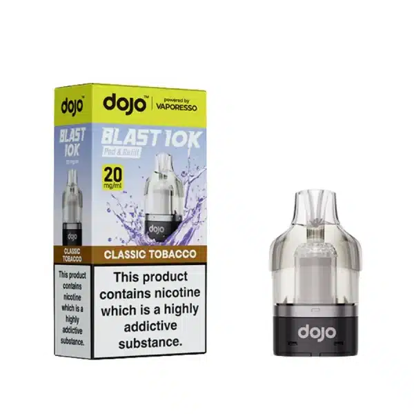 Vaporesso Dojo Blast 10K Prefilled Pods Classic Tobacco