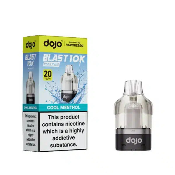 Vaporesso Dojo Blast 10K Prefilled Pods Cool Menthol