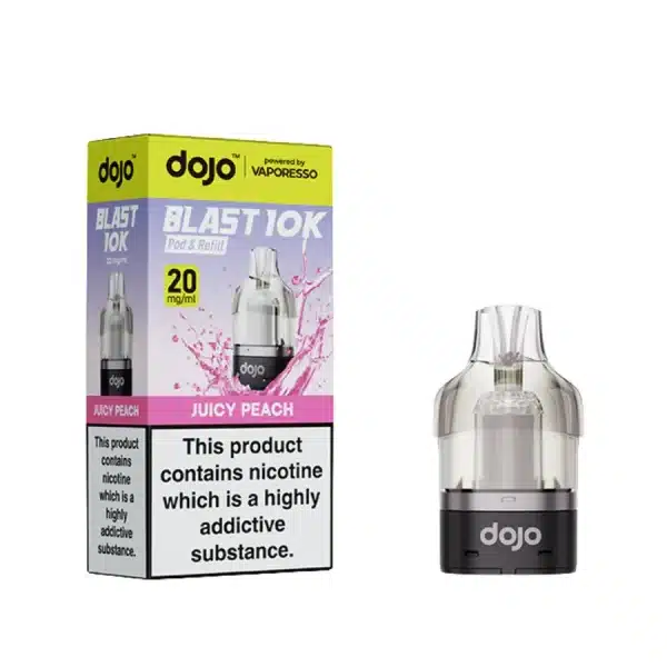 Vaporesso Dojo Blast 10K Prefilled Pods Juicy Peach