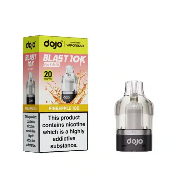 Vaporesso Dojo Blast 10K Prefilled Pods Pineapple Ice