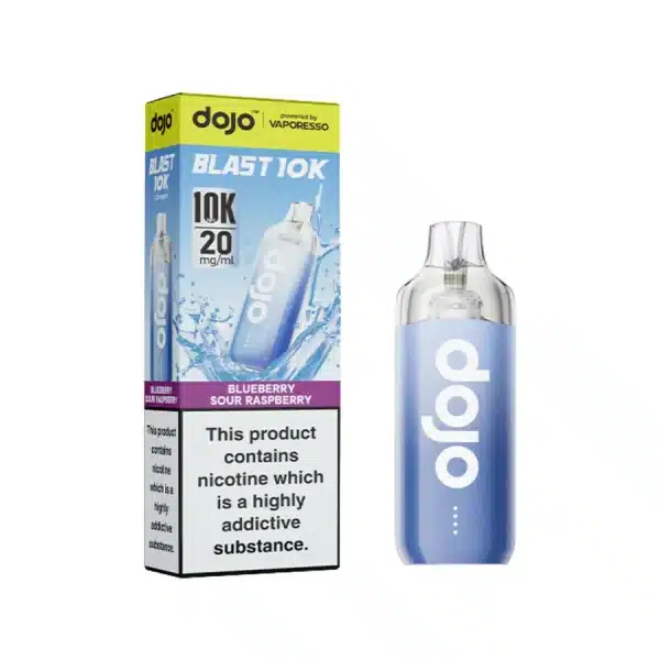 Vaporesso Dojo Blast 10K Vape Kit Blueberry Sour Raspberry