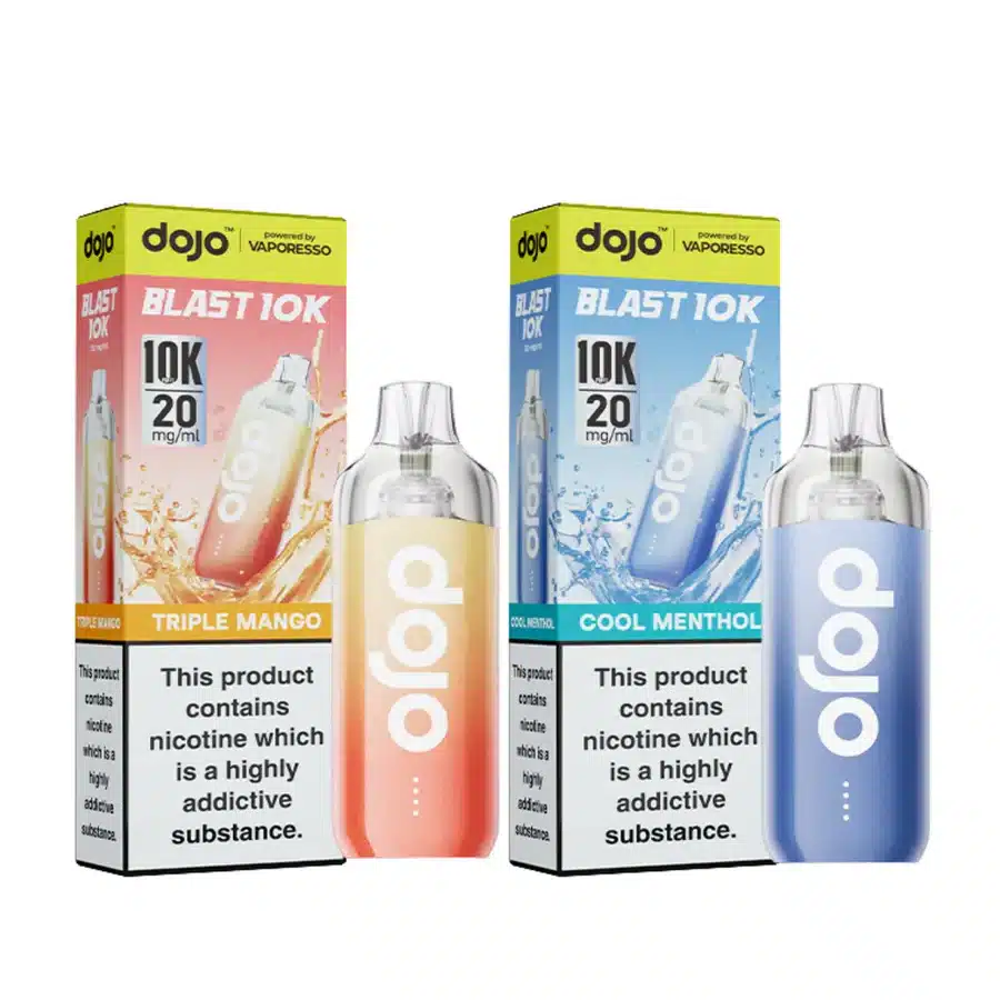 Vaporesso Dojo Blast 10K Vape Kit Group Image