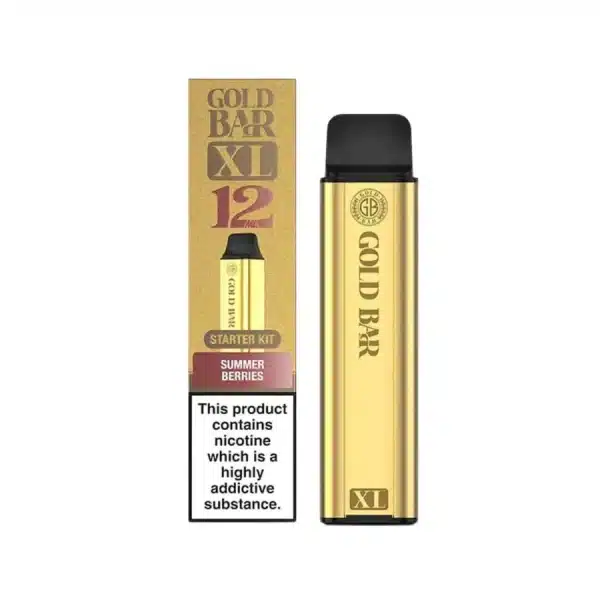 Gold Bar XL Vape Kit Summer Berries