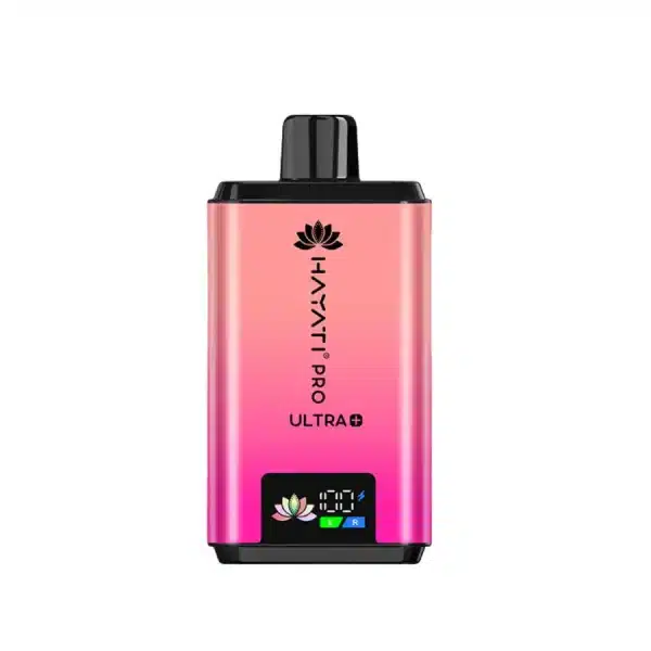 Hayati Pro Ultra Plus 25K Vape Kit Straw Cranberry Cherry Cherry Ice