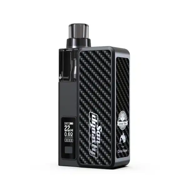 San Dynasty Pod Kit By Orca Vape Carbon Fiber
