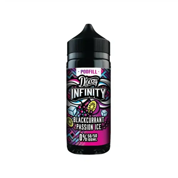 Doozy Infinity Pod Fill 5050 100ml Shortfill Blackcurrant Passion Ice