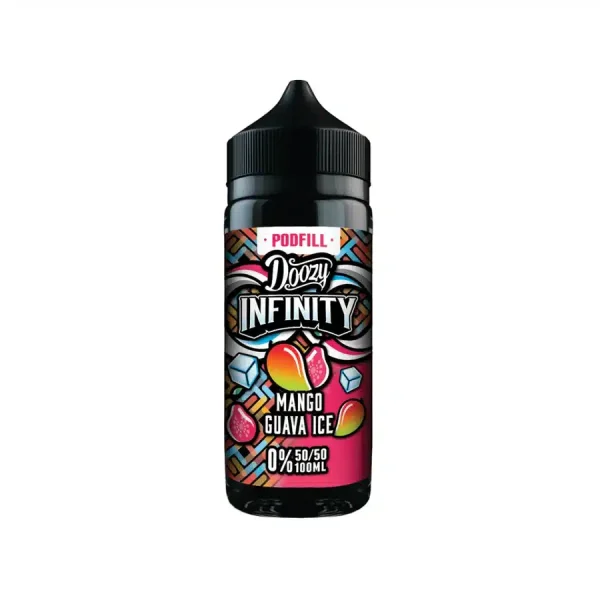 Doozy Infinity Pod Fill 5050 100ml Shortfill Mango Guava Ice