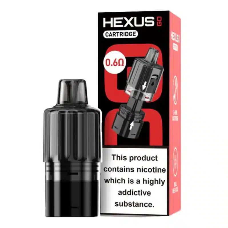 Hexus Go Replacement Pods 0.60