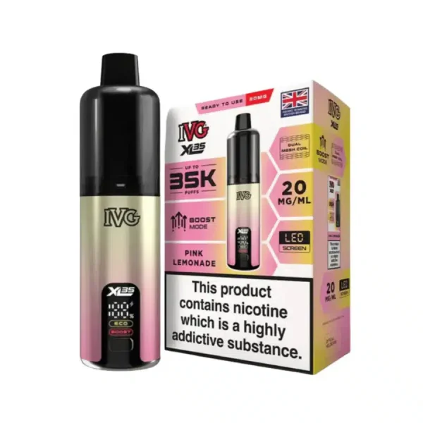 IVG XL35 Vape Kit Pink Lemonade