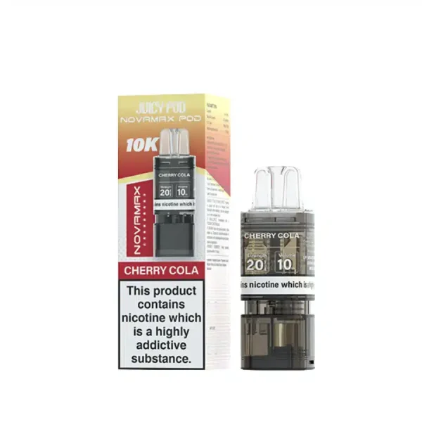 Juicy Pod NovaMax 10K Prefilled Pods Cherry Cola