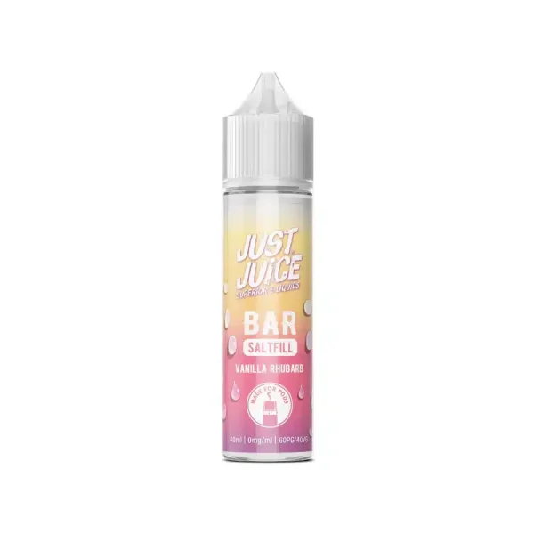 Just Juice Bar Saltfill 40ml Vanilla Rhubarb